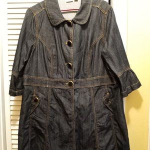 Cato Women's dressy Jean Jacket